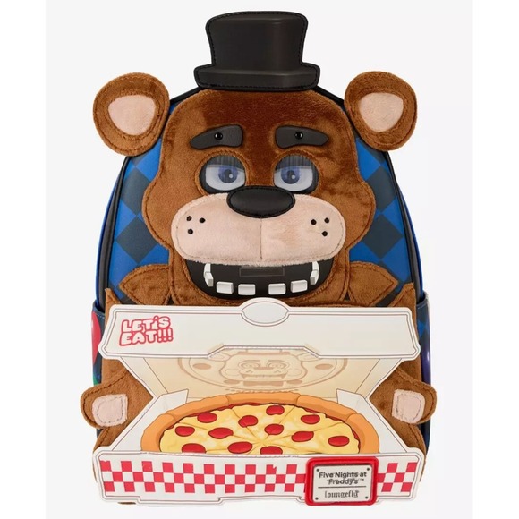 Loungefly Five Nights At Freddy's Lenticular Eyes‎ Mini Backpack - Picture 1 of 5
